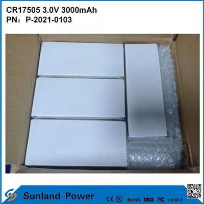 CR17505 3.0V 3000mAh Batería SmartPower para IndustrialGuard SeguridadPower HealthGuard