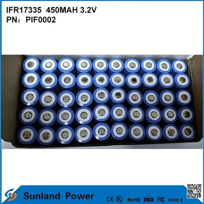 Batería IFR17335 3.2V 450mah adecuada para una variedad de dispositivos y escenarios, incluidos: Productos digitales Equipos de iluminación Herramientas eléctricas Pequeños electrodomésticos Sistemas de almacenamiento de energía