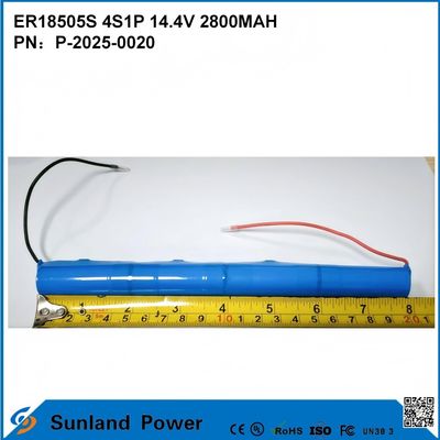 ER18505S 4S1P 14.4V 2800MAH Batería de alta capacidad resistente a altas temperaturas