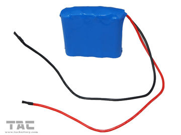 Batería azul LFR18650 1500MAH del PVC 12V LiFePO4 para la linterna solar