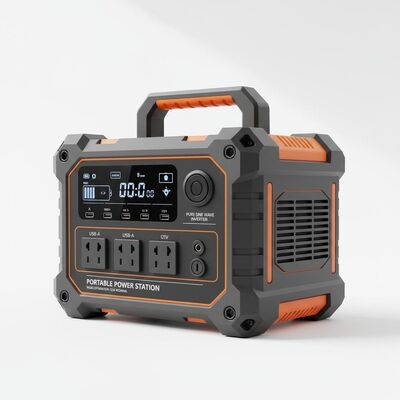 Sistema de Almacenamiento de Energía Portátil con Batería de Iones de Litio NCM de 12.8V de Voltaje Nominal e Inversor de Onda Sinusoidal Pura