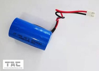 batería ER26500 9AH de 3.6v Lisocl2 con el conector para el amperímetro del contador del agua