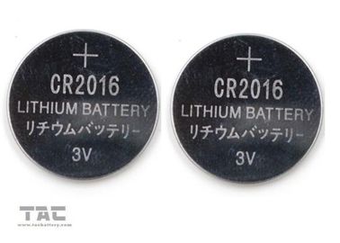 Batería 75mA de la célula de la moneda del litio de Li-Manganeso de CR2016A 3.0V para el juguete, luz del LED, PDA, reloj