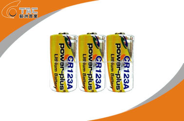 3, 0V CR123A 1300mAh primaria litio Li-MnO2 batería alta densidad de energía