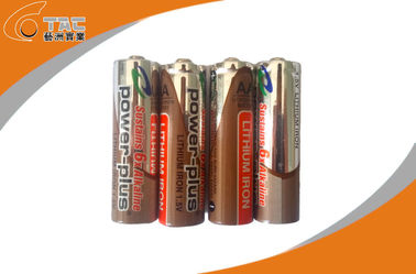 Batería del hierro del litio de LiFeS2 1.5V 2700 mAh AA L91 con vida de ciclo larga