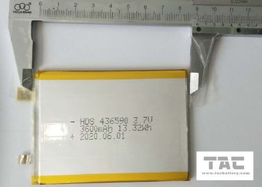 436590 batería Li-Ion 3.7v 3600mah para los sistemas de seguridad y de alarma