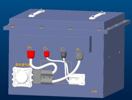 batería del litio LiFePO4 de 24Volt 100Ah 2560Wh construida en BMS