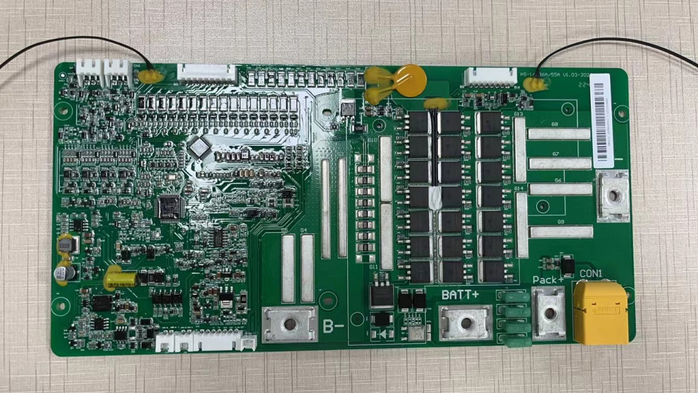 Acumulador alcalino electrónico de la placa 1.5V de la protección de sistema de gestión del componente de la batería 16S65A-2000W