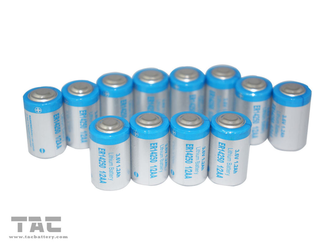 Tipo batería de Energry de 3.6V 14250 1200mAh LiSOCl2 para los dispositivos electrónicos militares