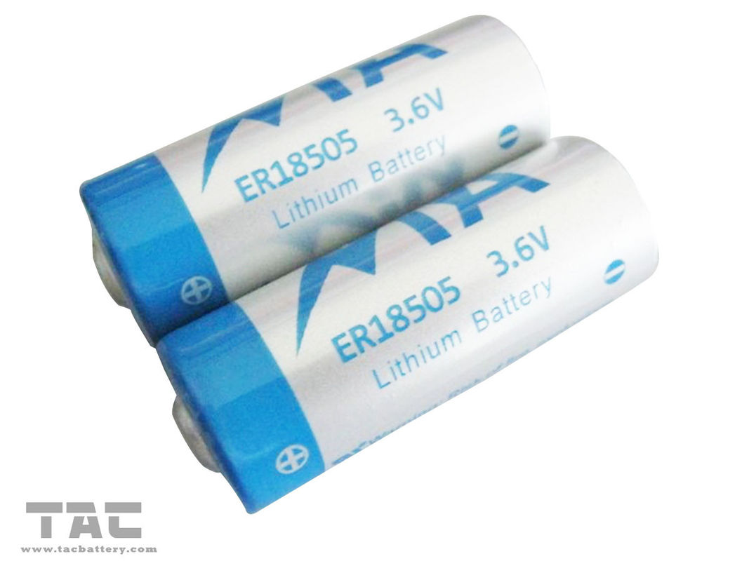 batería de litio primaria de 3.6V ER18505 3600mAh para el metro para uso general, seguimiento de GPS
