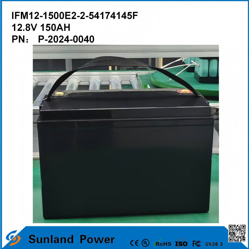 12V LiFePO4 Batería de 12V LiFePO4 Durable Life 3-5 años con material de carcasa de plástico ABS y voltaje nominal 12.8V