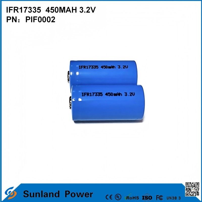 Batería IFR17335 3.2V 450mah adecuada para una variedad de dispositivos y escenarios, incluidos: Productos digitales Equipos de iluminación Herramientas eléctricas Pequeños electrodomésticos Sistemas de almacenamiento de energía