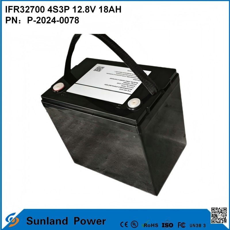IFR32700 4S3P 12.8V 18Ah Para luces de inundación solares LEDs de jardín de alta luminosidad Luzes solares batería lifepo4