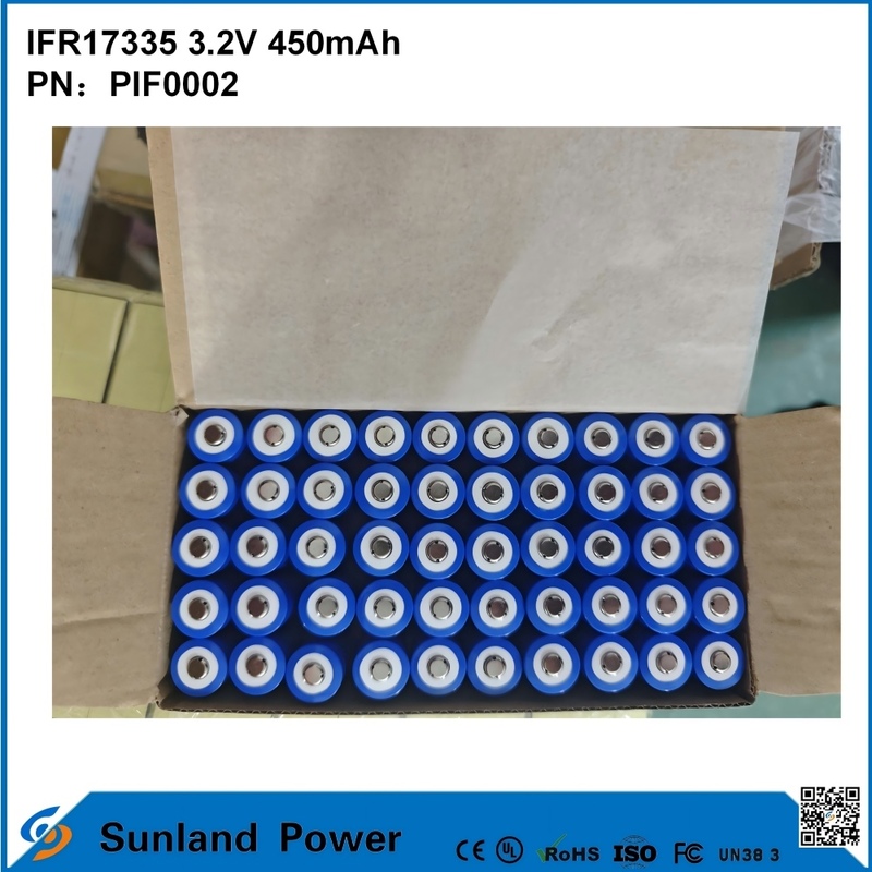 IFR17335 3.2V Batería de 450mah