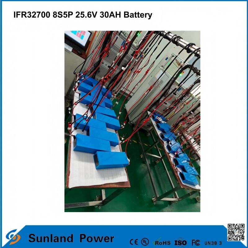 IFR32700 8S5P 25.6V 30AH Batería utilizada para la logística de robots Robots móviles autónomos Vehículos guiados automatizados Sistemas automatizados de reemplazo de baterías de montacargas Baterías