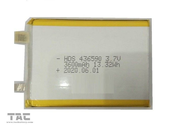 436590 batería Li-Ion 3.7v 3600mah para los sistemas de seguridad y de alarma