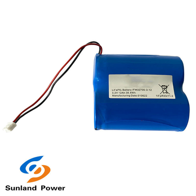 Batería de ión de litio de IFR32700 3.2V 12AH, batería 32700 para el activador eléctrico de la cerca