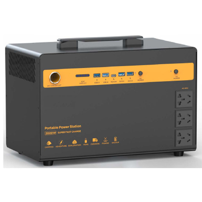 batería portátil del litio del sistema 2000w del almacenamiento de energía de 25.6V 54Ah 432000Ah
