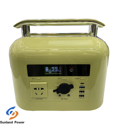 Radio portátil solar de la central eléctrica del sistema del almacenamiento de energía 500W que carga para el explorador Phone