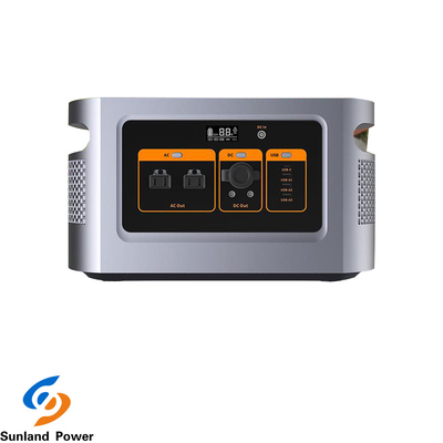 sistema portátil 3.7V 45Ah del almacenamiento de energía 1500W recargable