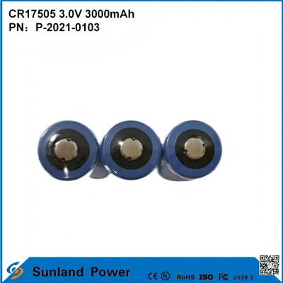 CR17505 3.0V 3000mAh Batería SmartPower para IndustrialGuard SeguridadPower HealthGuard