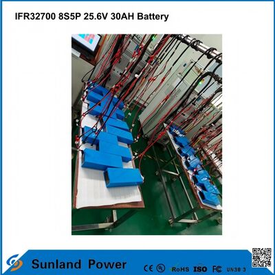 IFR32700 8S5P 25.6V 30AH Batería utilizada para la logística de robots Robots móviles autónomos Vehículos guiados automatizados Sistemas automatizados de reemplazo de baterías de montacargas Baterías