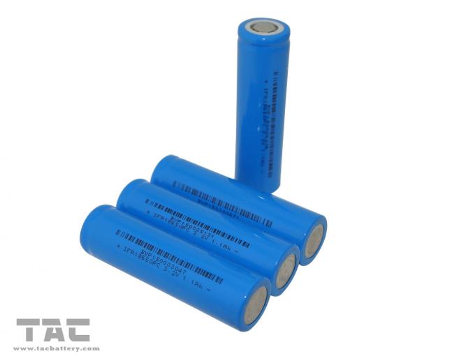 Batería 1100mah del poder más elevado LFP battery/18650 3.2V Lifepo4 para los coches eléctricos