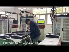 batería de 48V 42AH IFR32700 16S7P LiFePO4 para el robot