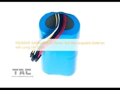 IFR26650F 6400mAh 6.4V Baterías recargables de herramientas eléctricas con ciclo de vida largo