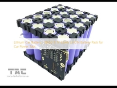 Batería de coche de litio, paquete de baterías de iones de litio 18650 11.1V 6.6Ah para herramientas eléctricas de coche