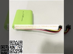 18650 Batería de iones de litio 1S3P 3.7V 7500mAh Baterías de iones de litio Pasar Certificado UL2054