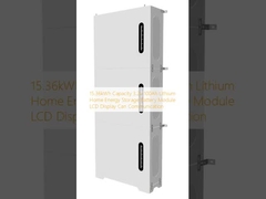 15.36kWh Capacidad 3.2v 100Ah Litio Almacenamiento de energía para el hogar Batería módulo de pantalla LCD Puede comunicación