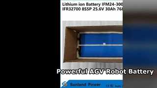 IFM Pro 25.6V 30Ah Battery for AGVs Robots